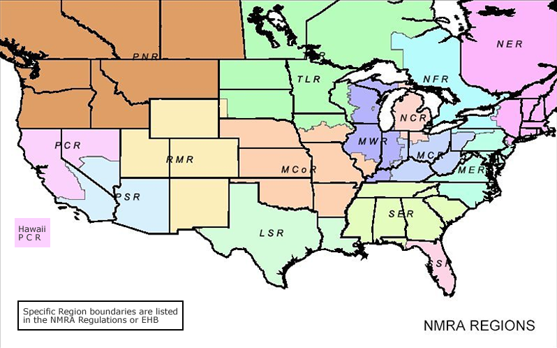 Map of Regions
